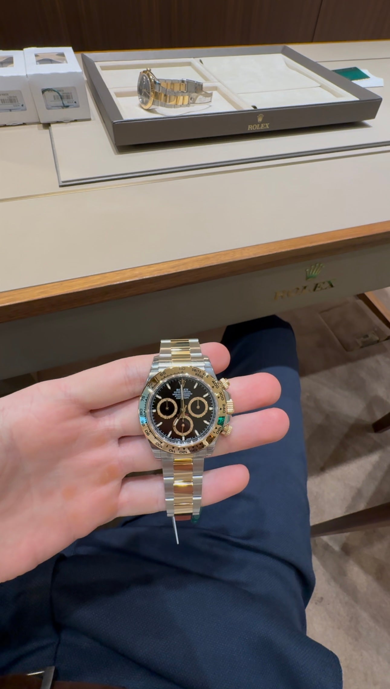2025 Brand New Rolex Daytona 116503 Yellow Gold & Stainless Steel