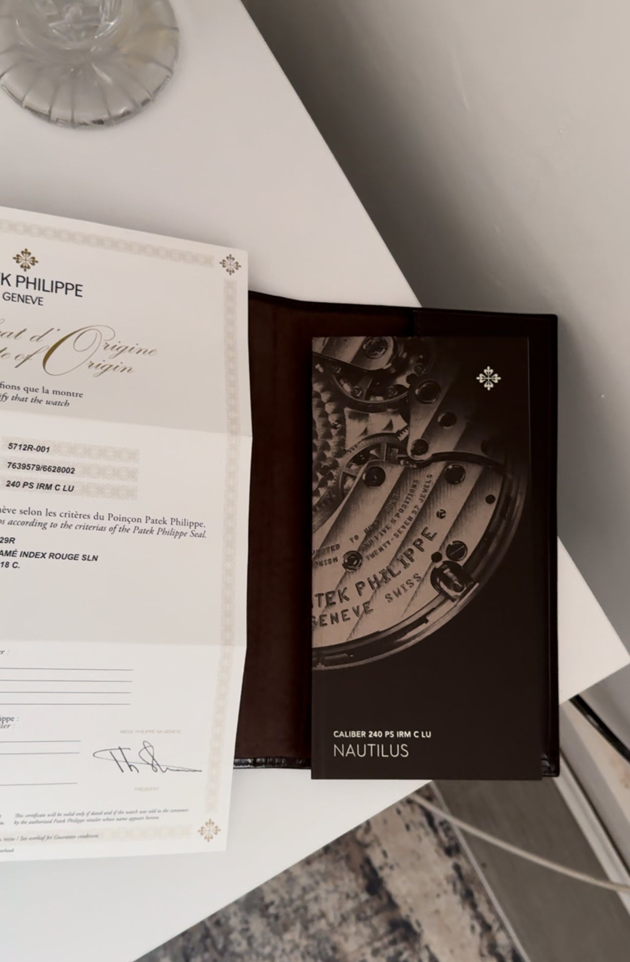 Patek Philippe Nautilus 5712R-001 MoonPhase 2023 Full Set