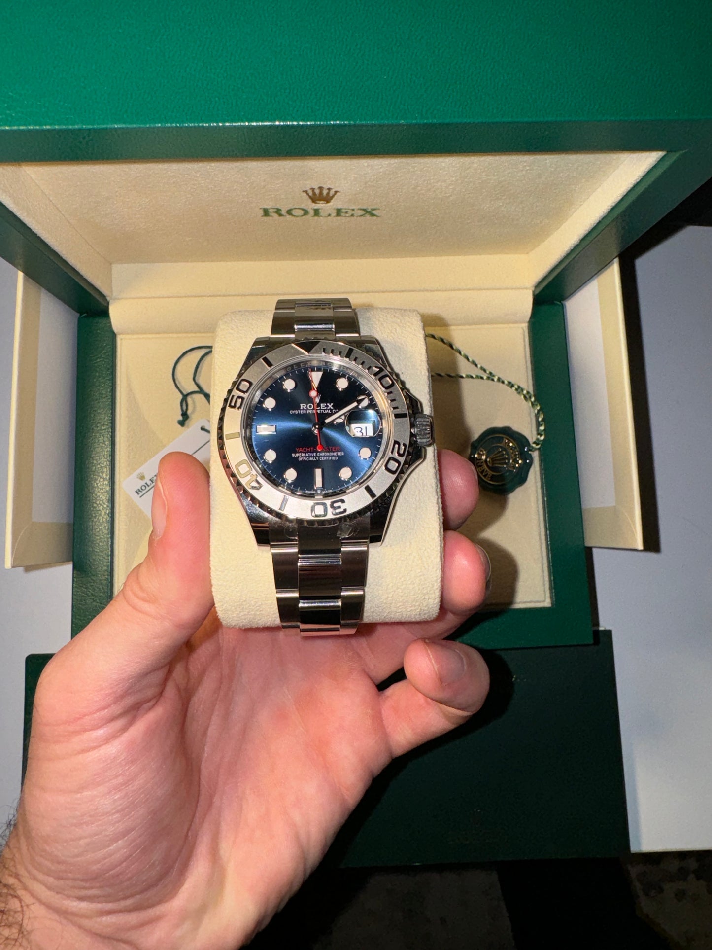 2024 Rolex Yacht-Master 40mm- 126622 - Oystersteel & Platinum